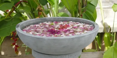 Palembang - Schale, glatt, Ø 40 cm | Steinguss 